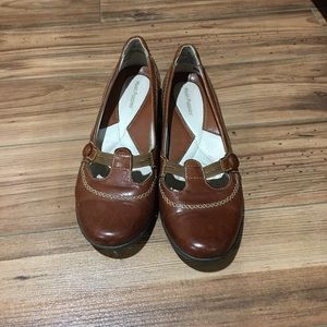 Brown shoes